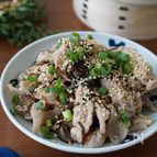 味付け一発☆豚の塩昆布炒め