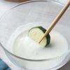 ズッキーニの米粉唐揚げの工程1