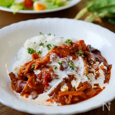 デミグラスソースなしで♪野菜たっぷりハヤシライス