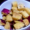 オレンジの作ってみた!投稿(レンジで5分！【さつまいもの胡麻和え】しっとり甘い♩)