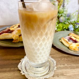 のりのり🐾🎀🤍の作ってみた!投稿(インスタントコーヒーで一瞬！おうちアイスオーレ)