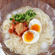 コク旨ハマる！韓国冷麺風ぶっかけそうめん