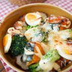 簡単なのに贅沢に見える♡ちくわと野菜のオーブン焼き
