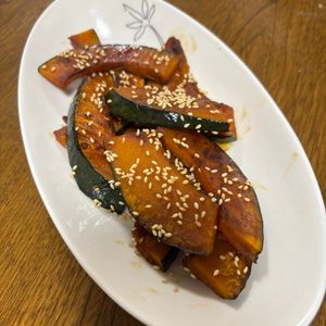 MYHRの作ってみた!投稿(簡単過ぎる！揚げない！かぼちゃ南蛮【作り置き】)