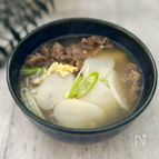 旧正月に食べる韓国の雑煮「トックク」