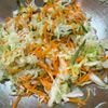 千切り野菜のすだちコールスロー風の工程1