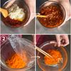 《甘酒で作るヤンニョム風たれで》野菜とお豆の韓国風あえ麺の下準備