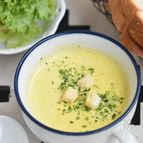 かぼちゃとチーズの濃厚ポタージュスープ【冷凍・作り置き】
