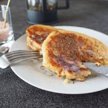 ジャマイカ感じるスペルト小麦の焼き芋ケーキ