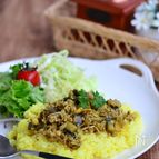 なすとりんごのドライカレー【作りおき】