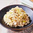 鶏ささみのねぎ塩和え