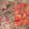 【豚こま入り卵とトマトの中華炒め】おつまみおかずの工程2