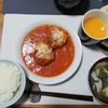 日本茶好きなきつね🦊の作ってみた!投稿(彼が好きな『トマトソースの煮込みチーズハンバーグ』)