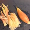 【常備菜】新生姜とみょうがの甘酢漬けの工程1