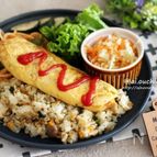 プレーンオムレツでワンプレートランチ♡初心者さん向けコツ有り
