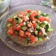 ほんのりスパイスが香るトマトときゅうりの『モロッコサラダ』