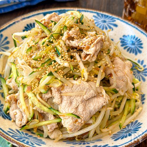 だし香るさっぱりおかず♡【しゃぶしゃぶサラダ】
