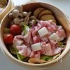 簡単♪豚と彩り野菜のもちチーズせいろ蒸しの工程2