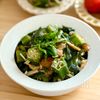 レンジで簡単♡きのことオクラのねばとろ和え【腸活・作りおき】