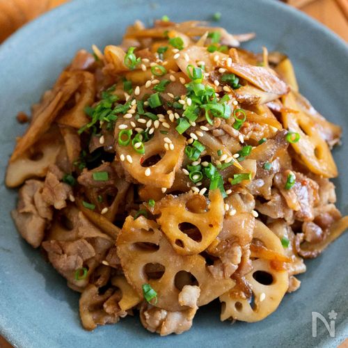 『れんこんとごぼうのピリ辛きんぴら』ご飯が進む！お弁当にも◎