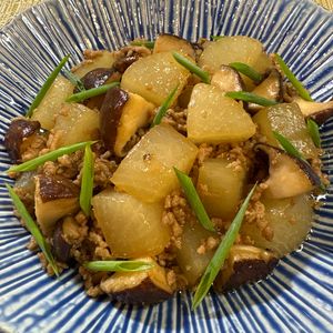 楽ラク手抜キッチン🐶🐾の作ってみた!投稿(ほっと和む優しいおかず【大根あんかけ煮】)