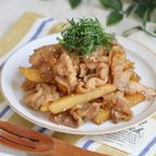 豚肉とじゃがいもの甘辛炒め