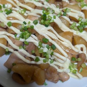 花月雨音🪷の作ってみた!投稿(【驚くほどおいしい♪】照り焼き！じゃがマヨチキン♪)