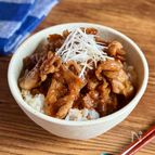 【豚丼】豚こまで簡単！甘辛どんぶり