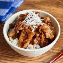 【豚丼】豚こまで簡単!甘辛どんぶり