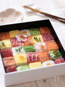 おうちにあるもので作れる　モザイク寿司