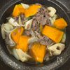 レンジで時短《かぼちゃと蓮根♡肉じゃが風》の工程4