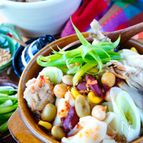 【包まないワンタン】お豆たっぷり時短簡単ワンタンスープ