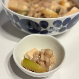 さんたママの作ってみた!投稿(【ねぎたっぷり☆やみつき豚バラ肉豆腐】フライパンごと熱々で！)