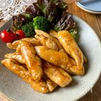 【ささみの甘酢ガーリックてりチキン】やみつき♡︎簡単/節約