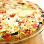 生地なし簡単低カロリーバジル香るキッシュ