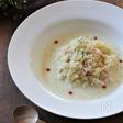 カリフラワーライスともち麦の豆乳リゾット