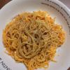たりおの作ってみた!投稿(【赤いペペたま】10分で旨辛やみつきパスタ♪)