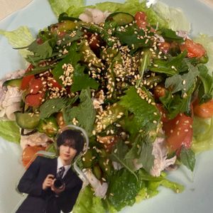 それぞれの作ってみた!投稿(夏野菜たっぷり豚しゃぶサラダ)