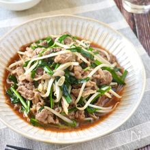 コクとうま味たっぷり！10分でできる牛薄切り肉のレシピ