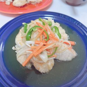 ゆうママの作ってみた!投稿(さっぱり美味しい!『鶏むね肉の南蛮漬け』)