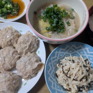 花月雨音🪷の作ってみた!投稿(【包まない焼売】包丁まな板使わず絶品♪)