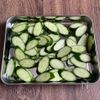 切って漬けるだけでご飯がすすむ!「きゅうりのわさび醤油漬け」の工程1
