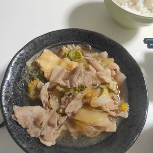 1265283の作ってみた!投稿(甘辛味が人気♪豚バラと白菜の旨煮)