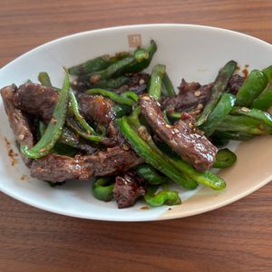 たかろの作ってみた!投稿(たっぷりピーマンの青椒肉絲)