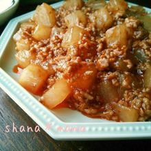 とろ～りピリ辛♪温まる～♪麻婆大根♪
