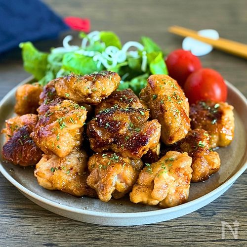 さっぱり旨い!鶏もも肉のレモンガーリックソテー