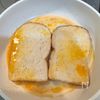 簡単ワンパン【韓国風とろ玉ワンパントースト】チーズとろ〜り♡の工程3
