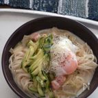 冷やしカルボナーラそうめん
