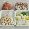 豚こまと焼き豆腐の甘辛ごますき煮の工程1
