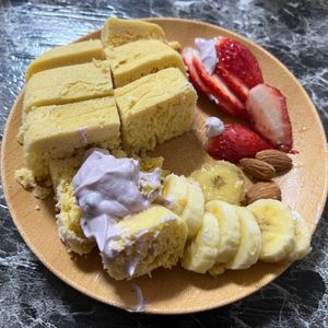 286118の作ってみた!投稿(糖質オフ！混ぜてチンするだけ！簡単ふわふわおから蒸しパン♪)